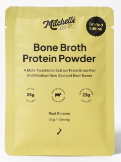 Mitchells BoneBroth Protein Powder Banana 30g